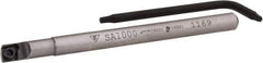 Everede Tool - 0.18" Min Bore Diam, 2-1/2" OAL, 3/16" Shank Diam, Indexable Boring Bar - CDC Insert, Screw Holding Method - USA Tool & Supply