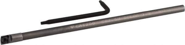 Everede Tool - 0.18" Min Bore Diam, 4" OAL, 5/32" Shank Diam, Indexable Boring Bar - CDC Insert, Screw Holding Method - USA Tool & Supply