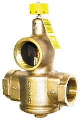 Conbraco - 1-1/2" Pipe, 150 Max psi, Bronze Water Mixing Valve & Unit - FNPT x FNPT End Connections - USA Tool & Supply