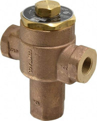 Conbraco - 3/4" Pipe, 150 Max psi, Bronze Water Mixing Valve & Unit - FNPT x FNPT End Connections - USA Tool & Supply