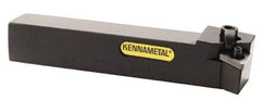 Kennametal - MTFN, Left Hand Cut, 0° Lead Angle, 1" Shank Height x 1" Shank Width, Negative Rake Indexable Turning Toolholder - 6" OAL, TN..43. Insert Compatibility, Series Kenloc - USA Tool & Supply