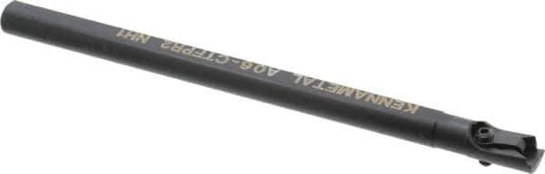 Kennametal - 12.19mm Min Bore Diam, 6" OAL, 3/8" Shank Diam, A-CTFP Indexable Boring Bar - TP.. Insert, Clamp Holding Method - USA Tool & Supply