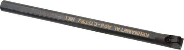 Kennametal - 15.24mm Min Bore Diam, 8" OAL, 1/2" Shank Diam, A-CTFP Indexable Boring Bar - TP.. Insert, Clamp Holding Method - USA Tool & Supply