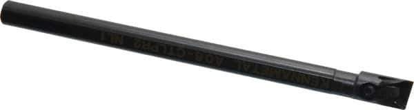 Kennametal - 12.19mm Min Bore Diam, 6" OAL, 3/8" Shank Diam, A-CTLP Indexable Boring Bar - TP.. Insert, Clamp Holding Method - USA Tool & Supply