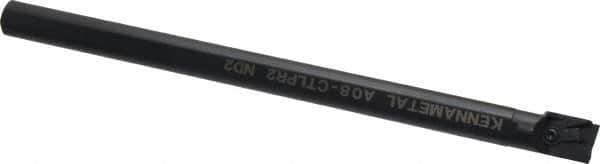 Kennametal - 15.24mm Min Bore Diam, 8" OAL, 1/2" Shank Diam, A-CTLP Indexable Boring Bar - TP.. Insert, Clamp Holding Method - USA Tool & Supply