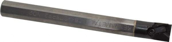 Kennametal - 15.24mm Min Bore Diam, 5" OAL, 1/2" Shank Diam, E-CTFP Indexable Boring Bar - TP.. Insert, Clamp Holding Method - USA Tool & Supply