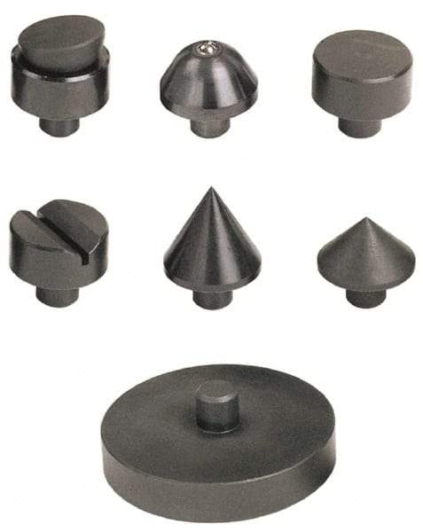 Value Collection - 1" Diam Screw Jack Pad - For SPI Support Screw Jacks - USA Tool & Supply