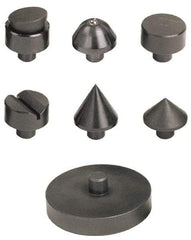 Value Collection - 1" Diam Screw Jack Pad - For SPI Support Screw Jacks - USA Tool & Supply