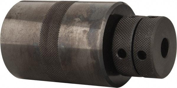 Value Collection - 1.97" Base Diam, 4 to 5.9" Height Range, Support Screw Jack - 1" Overall Height - USA Tool & Supply