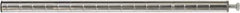 Eagle MHC - 1" Wide, 18 High, Open Shelving Accessory/Component - Stainless Steel, Stainless Steel Finish, Use with Eagle MHC Shelving - USA Tool & Supply