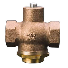 Kingston - 1-1/2" Brass Check Valve - Inline, FNPT x FNPT, 400 WOG - USA Tool & Supply