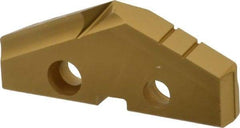 Allied Machine and Engineering - 1-27/32" Diam x 1/4" Thick, Seat Code 3, 132° Included Angle Spade Drill Insert - TiN Coated, Cobalt, Series GEN2 T-A - USA Tool & Supply