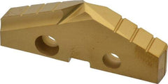 Allied Machine and Engineering - 1-7/8" Diam x 1/4" Thick, Seat Code 3, 132° Included Angle Spade Drill Insert - TiN Coated, Cobalt, Series GEN2 T-A - USA Tool & Supply