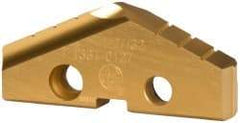 Allied Machine and Engineering - 1-27/32" Diam x 1/4" Thick, Seat Code 3, Spade Drill Insert - TiN Coated, High Speed Steel, Series T-A - USA Tool & Supply