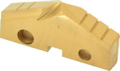 Allied Machine and Engineering - 1-29/32" Diam x 5/16" Thick, Seat Code 4, 132° Included Angle Spade Drill Insert - TiN Coated, High Speed Steel, Series GEN2 T-A - USA Tool & Supply