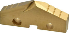 Allied Machine and Engineering - 2-1/16" Diam x 5/16" Thick, Seat Code 4, 132° Included Angle Spade Drill Insert - TiN Coated, High Speed Steel, Series GEN2 T-A - USA Tool & Supply