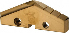 Allied Machine and Engineering - 2-11/32" Diam x 5/16" Thick, Seat Code 4, Spade Drill Insert - TiN Coated, High Speed Steel, Series T-A - USA Tool & Supply