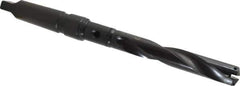 Allied Machine and Engineering - Series 2, 31/32 to 1-3/8" Diam, 4MT Taper Shank, Helical Flute Spade Drill - 5-3/8" Max Depth, 8-19/64" Body Length, 12-25/32" OAL, Intermediate Length, Through Coolant - USA Tool & Supply