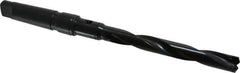 Allied Machine and Engineering - Series 1.5, 55/64 to 15/16" Diam, 4MT Taper Shank, Helical Flute Spade Drill - 6-3/4" Max Depth, 9-43/64" Body Length, 14-5/32" OAL, Standard Length, Through Coolant - USA Tool & Supply