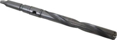 Allied Machine and Engineering - Series 2, 31/32 to 1-3/8" Diam, 3MT Taper Shank, Helical Flute Spade Drill - 7-3/8" Max Depth, 10-15/64" Body Length, 13-25/32" OAL, Standard Length, Through Coolant - USA Tool & Supply