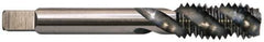 Balax - 7/8-9 UNC 4 Flute 3B Modified Bottoming Spiral Flute Tap - Powdered Metal, Bright Finish, 4-11/16" OAL, Right Hand Flute, Right Hand Thread, H4, Series BX200 - USA Tool & Supply