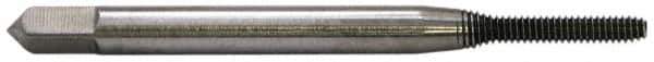 Balax - #3-56 UNF H2 Thread Limit Bottoming Thread Forming Tap - High Speed Steel, Bright Finish, 1-13/16" OAL, 1/2" Thread Length, Right Hand Thread, Series BXB - Exact Industrial Supply