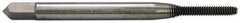 Balax - #5-44 UNF H2 Thread Limit Bottoming Thread Forming Tap - High Speed Steel, Bright Finish, 1-15/16" OAL, 5/8" Thread Length, Right Hand Thread, Series BXB - USA Tool & Supply