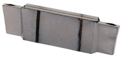 Iscar - DGN1002 J IC328 Grade, 0.0394" Cutting Width, Carbide Cutoff Insert - 0° Neutral Lead Angle, 0.0063" Cnr Rad, TiCN Coated - USA Tool & Supply