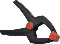 Bessey - 1" Jaw Opening Capacity, 1-1/8" Throat Depth, Spring Clamp - Plastic Body, Plastic Handle, Plastic Tip, 1" OAL - USA Tool & Supply