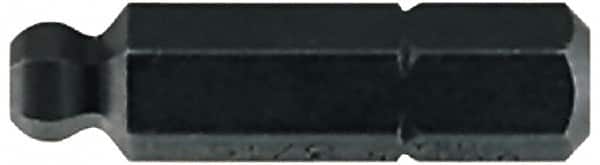 Bondhus - 1/4" Drive, 5/16" Ball End Hex Drive Bit - USA Tool & Supply