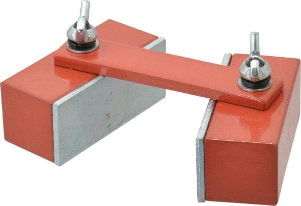 General - Magnetic Welding & Fabrication Adjustable Link - 4-3/4" Long x 1" Wide, 11 Lb Avg Pull Force - USA Tool & Supply