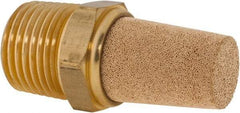 ARO/Ingersoll-Rand - 1/2 Male NPT, 7/8" Hex, 1-7/8" OAL, Muffler - 250 Max psi - USA Tool & Supply