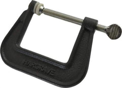 Wilton - Light-Duty 2-1/2" Max Opening, 2-5/16" Throat Depth, Ductile Iron Standard C-Clamp - 550 Lb Capacity, 0" Min Opening, Standard Throat Depth, Steel Screw - USA Tool & Supply