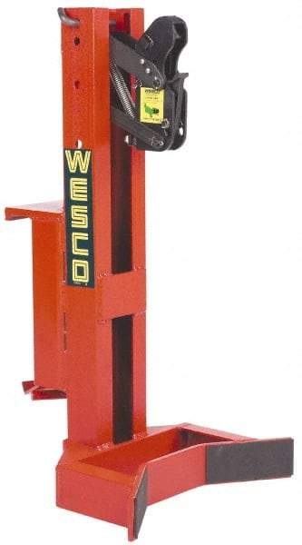 Wesco Industrial Products - 1,600 Lb Load Capacity, Drum Grab - For Use with Steel, Fiber and Poly Drums - USA Tool & Supply