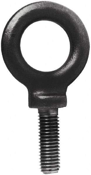 Gibraltar - 5,140 Lb Capacity, Stainless Steel, 3/4-10 Thread, Fixed Lifting Eye Bolt - Fully Threaded, 2" Shank, 2" Thread Length, Shoulder - USA Tool & Supply