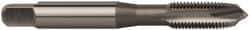 OSG - M8x1.00 Metric Fine, 3 Flute, Bright Finish, High Speed Steel Spiral Point Tap - Plug Chamfer, Right Hand Thread, 2-23/32" OAL, 1-1/8" Thread Length, 0.318" Shank Diam, Series 142 - Exact Industrial Supply