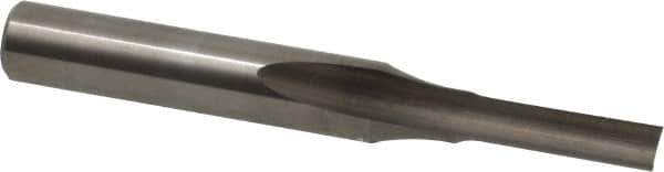 Onsrud - 5/32" Diam, 1/4" Shank Diam, 9/16" Length of Cut, 1 Flute Single Edge Straight Router Bit - 2" Overall Length, Right Hand Cut, Solid Carbide - USA Tool & Supply