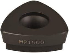 Seco - 218.19160 MD11 Grade MP1500 Carbide Milling Insert - TiCN/Al2O3 Finish, 0.187" Thick, 0.44" Inscribed Circle, 0.047" Corner Radius - USA Tool & Supply