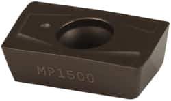 Seco - APFT1604 D15 Grade MP1500 Carbide Milling Insert - TiCN/Al2O3 Finish, 0.187" Thick, 0.031" Corner Radius - USA Tool & Supply