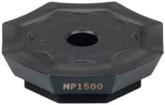 Seco - OFER070405 M16 Grade MP1500 Carbide Milling Insert - TiCN/Al2O3 Finish, 0.18" Thick, 0.706" Inscribed Circle - USA Tool & Supply