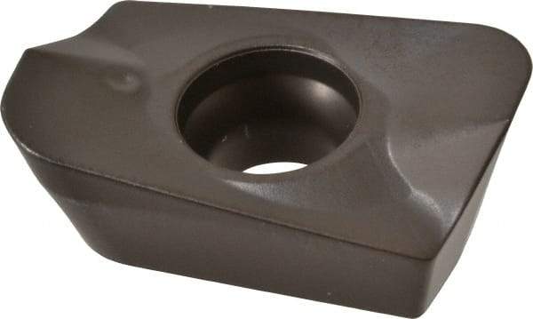 Seco - XOMX180631 D16 Grade MP1500 Carbide Milling Insert - TiCN/Al2O3 Finish, 1/4" Thick, 0.122" Corner Radius - USA Tool & Supply
