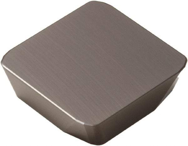 Seco - SPEN2807 D35 Grade MP1500 Carbide Milling Insert - TiCN/Al2O3 Finish, 0.313" Thick, 1-1/8" Inscribed Circle, 0.059" Corner Radius - USA Tool & Supply