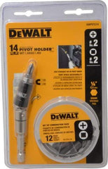 DeWALT - 14 Piece, Screwdriver Bit Set - #2 Phillips, #2 Square Recess - USA Tool & Supply