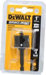 DeWALT - 1" Diam, 5/8" Cutting Depth, Hole Saw - Bi-Metal Saw, Toothed Edge - USA Tool & Supply