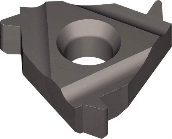 Vargus - 4IR Internal Right Hand 6 American Buttress Laydown Threading Insert - Grade VTX, TiAlN Coated Carbide, 12.7mm Inscribed Circle - USA Tool & Supply
