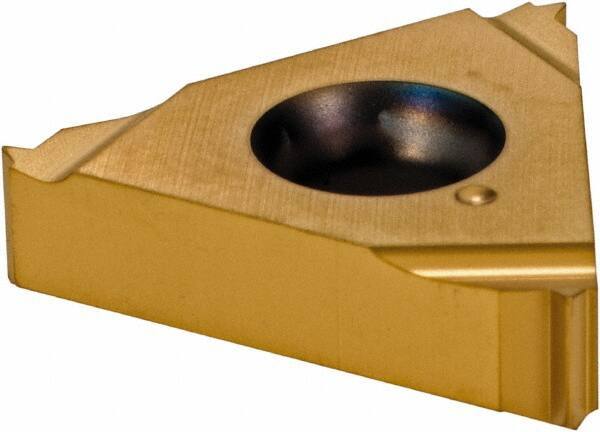 Vargus - 3ER External Right Hand 28 UN Laydown Threading Insert - Grade VKX, TiN Coated Carbide - USA Tool & Supply