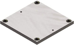 Jergens - 500mm Long x 500mm Wide Steel Fixture Plate - 1-1/4" Plate Thickness - USA Tool & Supply