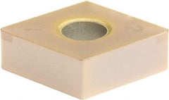 Sumitomo - 2NC-CNGA433 Grade BNC160 PCBN Turning Insert - TiN Finish, 80° Diamond, 1/2" Inscr Circle, 3/16" Thick, 3/64" Corner Radius - USA Tool & Supply