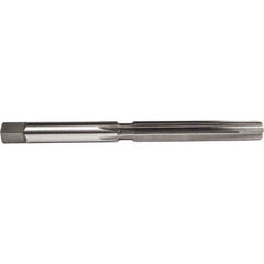 Union Butterfield - 9/16" Diam, Straight Shank, 3-1/4" Flute, Hand Reamer - USA Tool & Supply