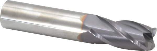 Niagara Cutter - 3/4", 4 Flute, Single End, Solid Carbide, 0.09" Corner Radius End Mill - 4" OAL, 30° Helix, Right Hand Flute, 1-1/2" LOC, Right Hand Cut - USA Tool & Supply
